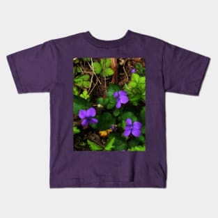 Violets Kids T-Shirt